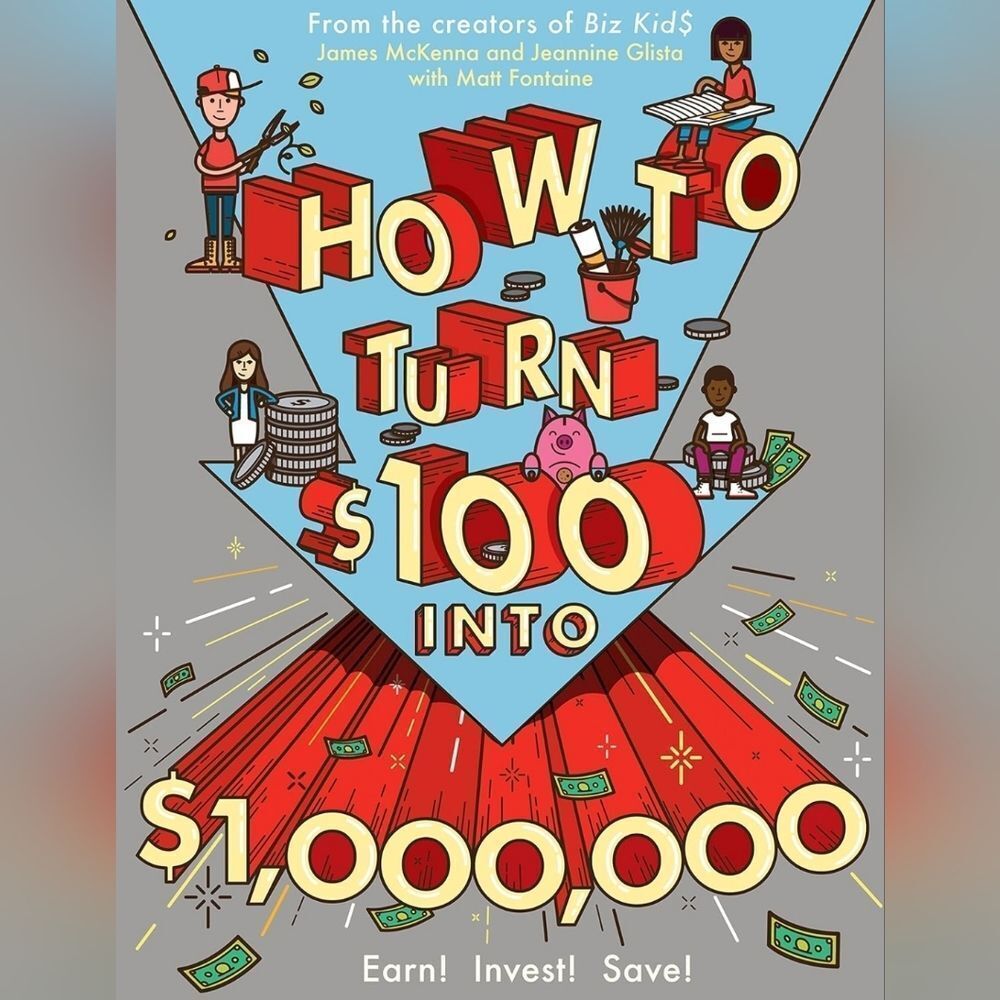 🔹️NWOT How To Turn $100 Into $1,000,000 Paperback Book